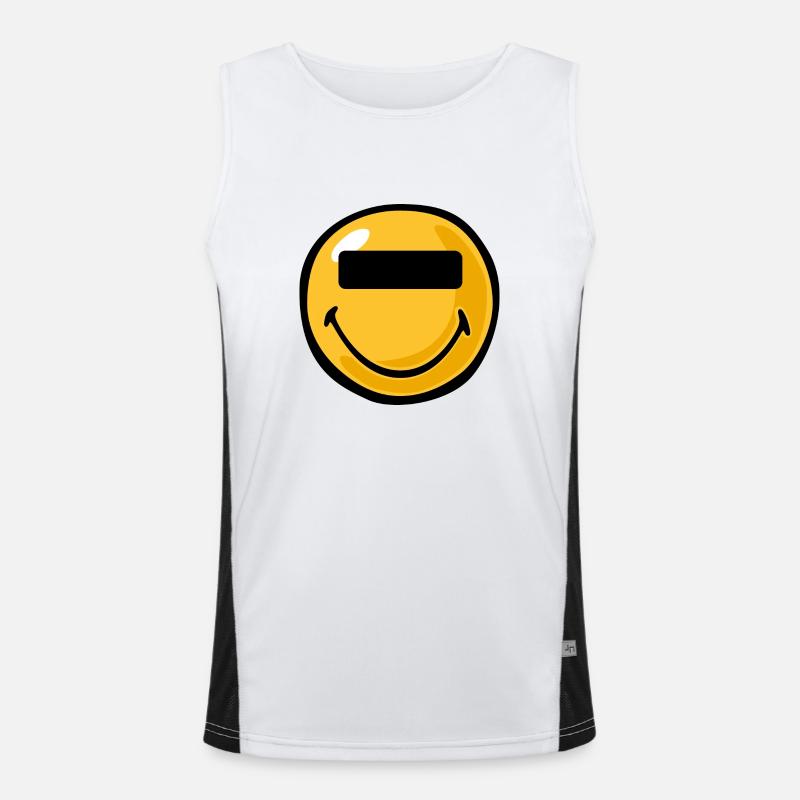 Smiley anonymous Débardeur respirant contrasté Homme 