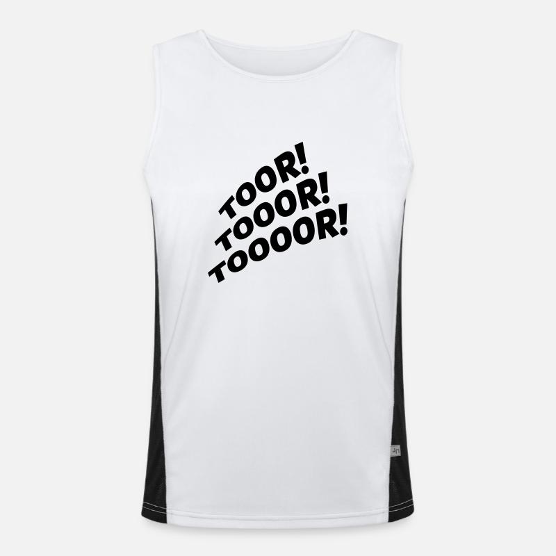 tor design Funktionelles Kontrast-Tank Top für Männer 