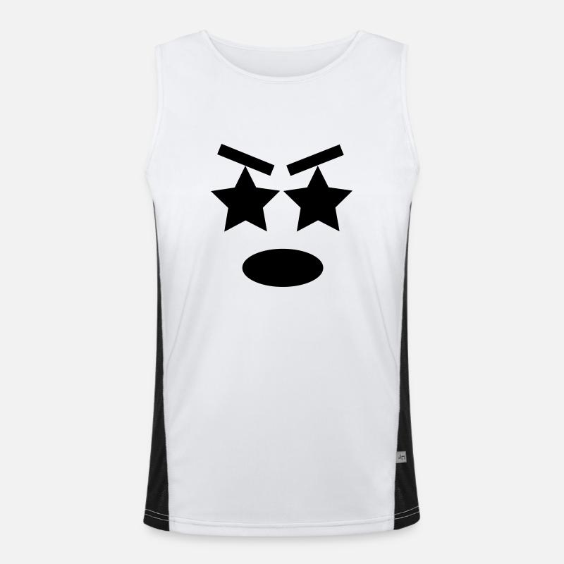 Starface Funktionelles Kontrast-Tank Top für Männer 
