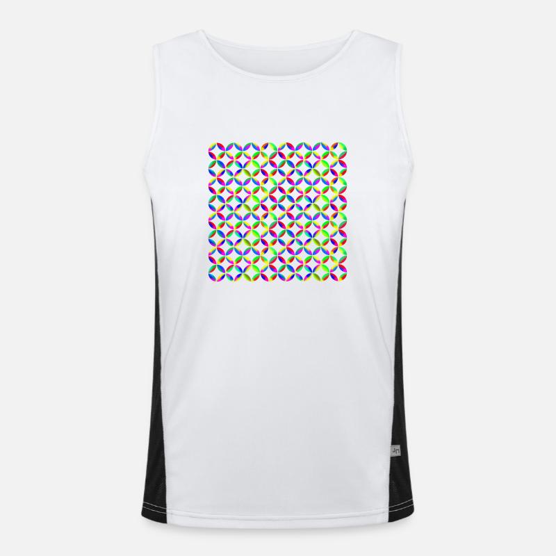 Pattern Men's Functional Contrast Tank Top 