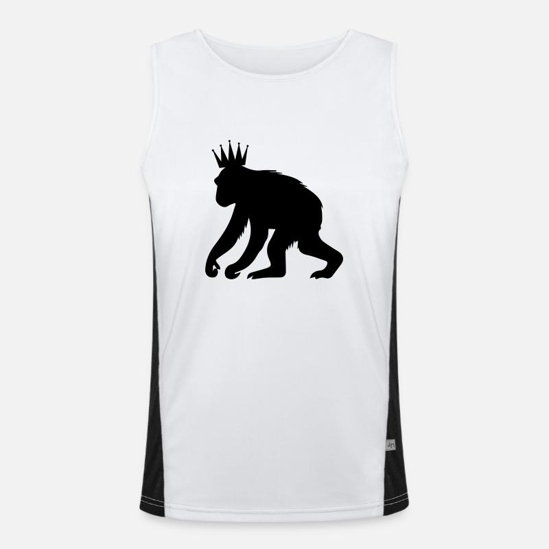 Monkey King Men's Functional Contrast Tank Top 