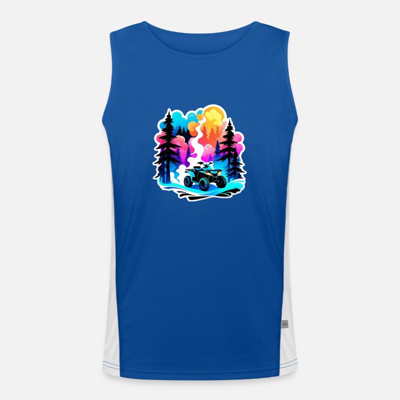 Quad & Off-Road Men's Functional Contrast Tank Top 