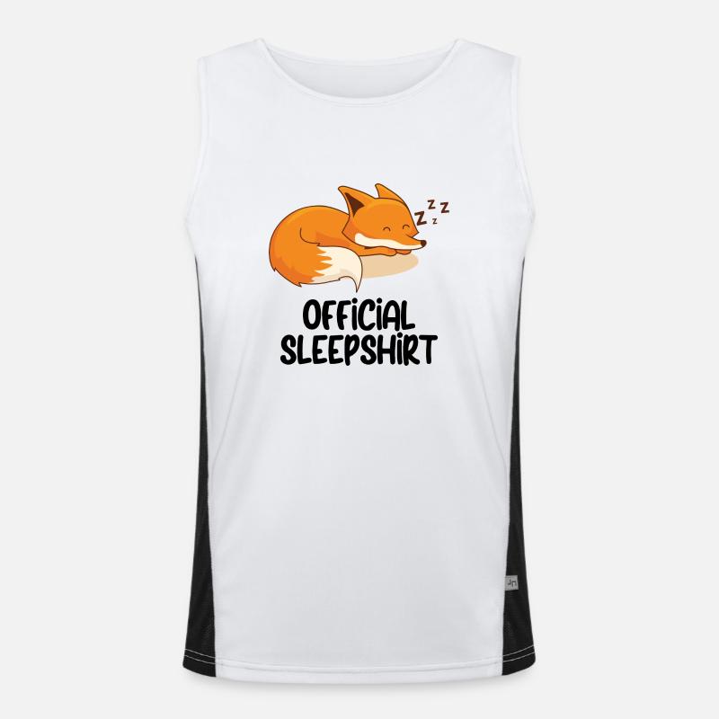 Lustiger Spruch Bild Witzig Humor Geschenkidee Funktionelles Kontrast-Tank Top für Männer 