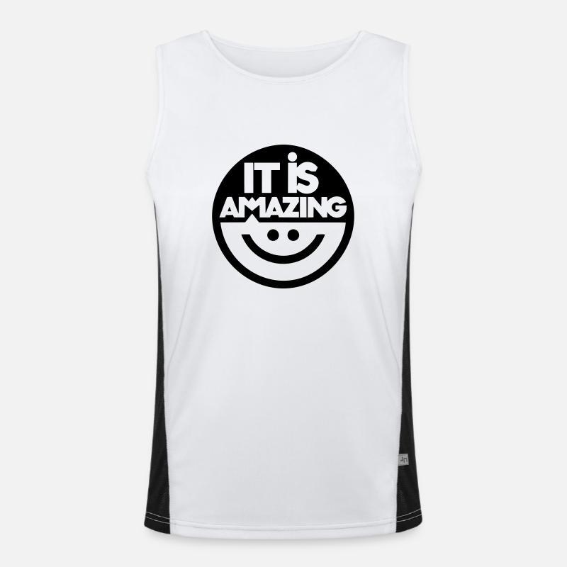 Fantastiske Funktionel kontrast tanktop til herrer 