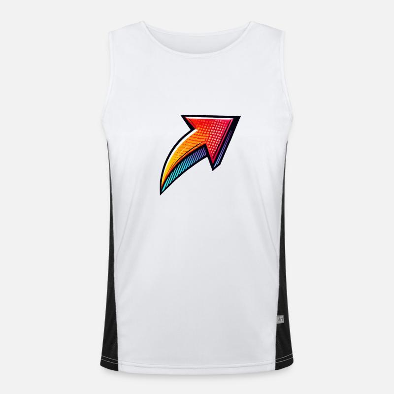 pfeil Funktionelles Kontrast-Tank Top für Männer 