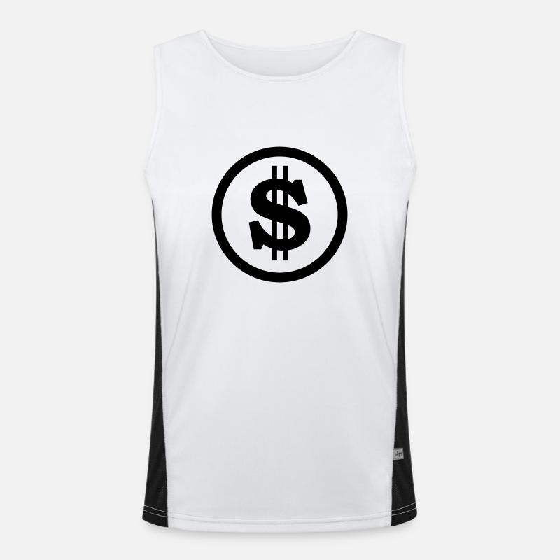 dollar Men's Functional Contrast Tank Top 
