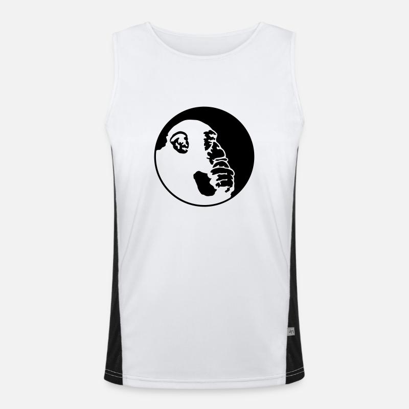 chimpanzee Débardeur respirant contrasté Homme 