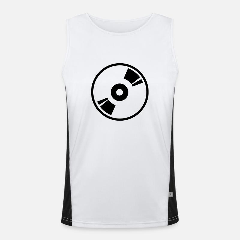DJ Men's Functional Contrast Tank Top 