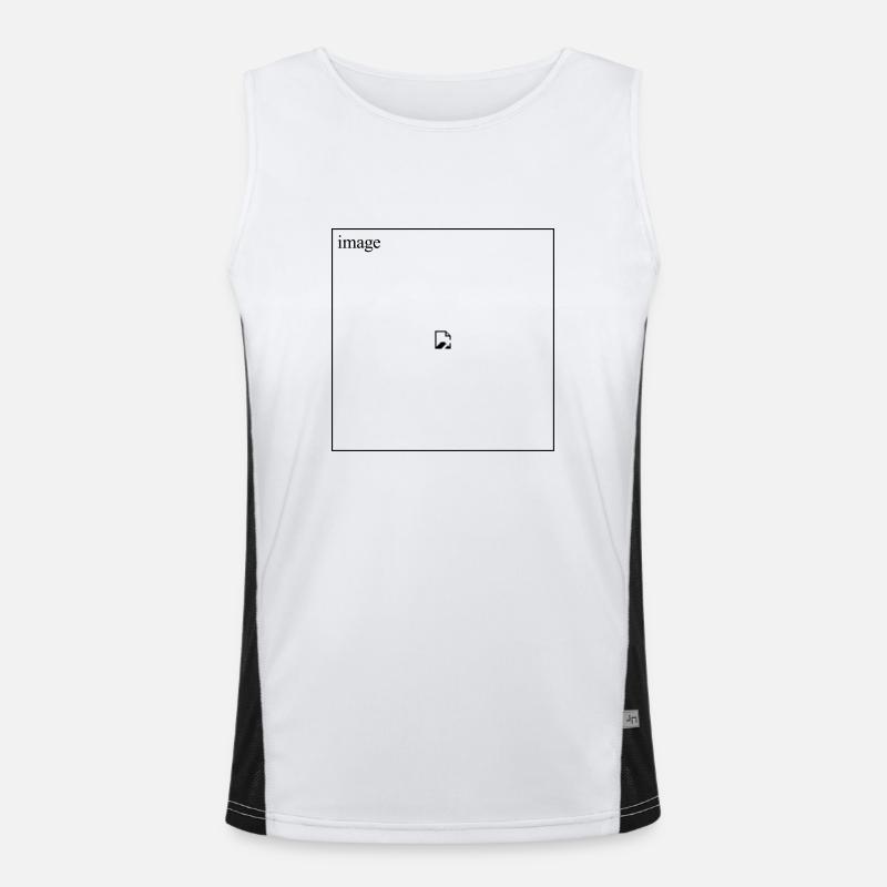 no image Funktionelles Kontrast-Tank Top für Männer 