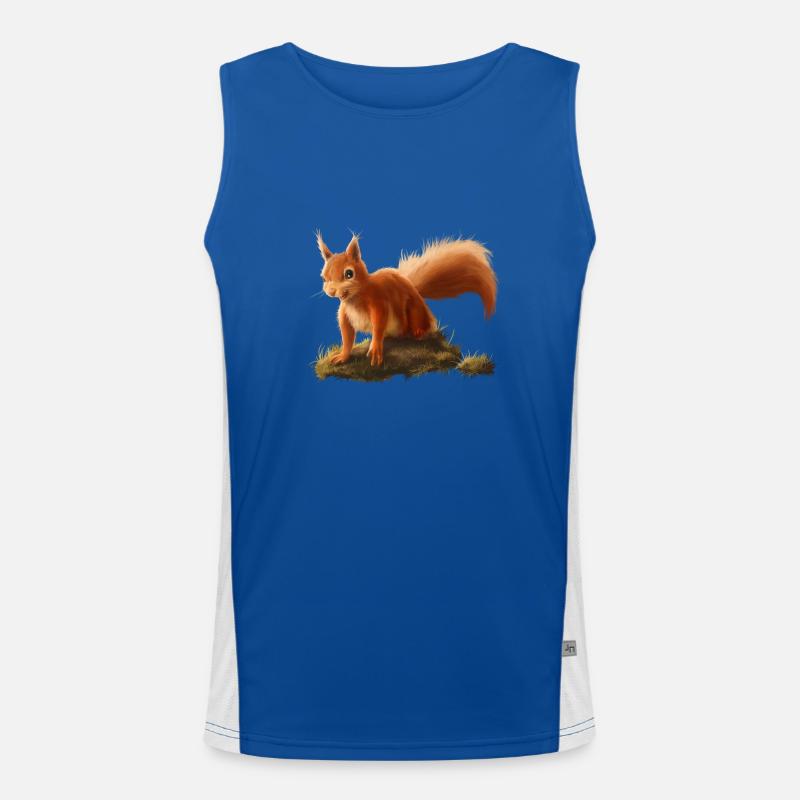 Little Squirrel Men's Functional Contrast Tank Top 