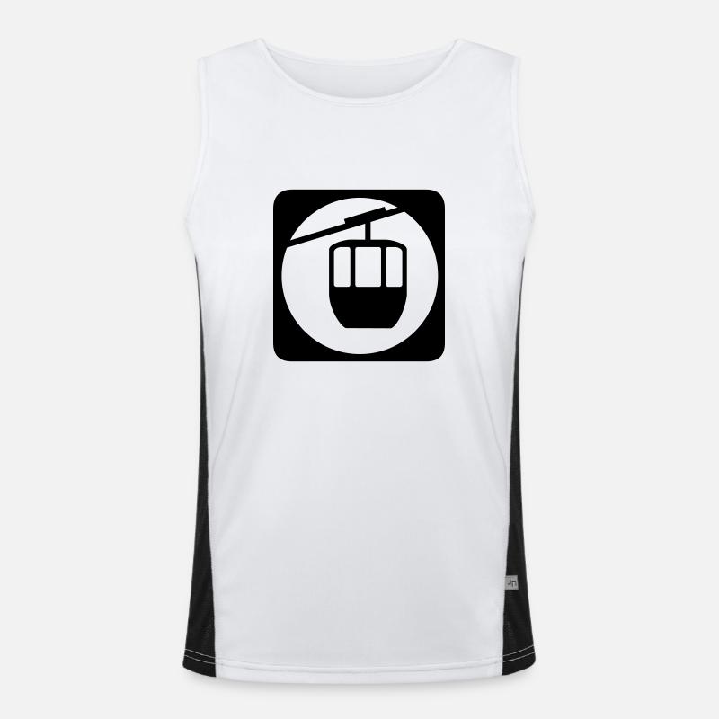 Icône Cologne Cable Car Débardeur respirant contrasté Homme 