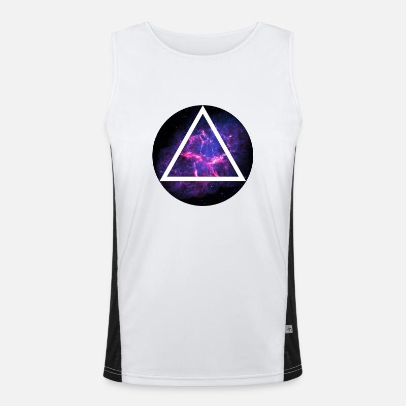 Deep Space Men's Functional Contrast Tank Top 