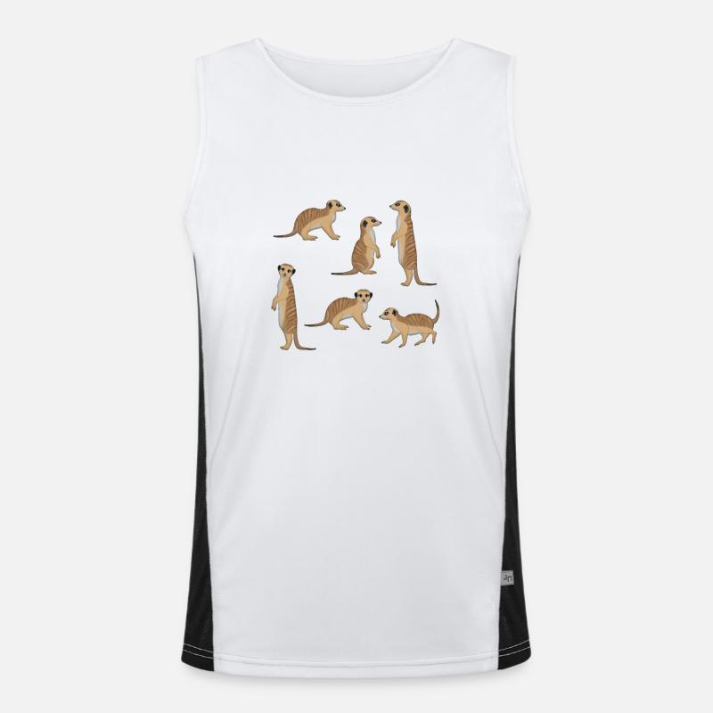 Sélection de Suricate Débardeur respirant contrasté Homme 