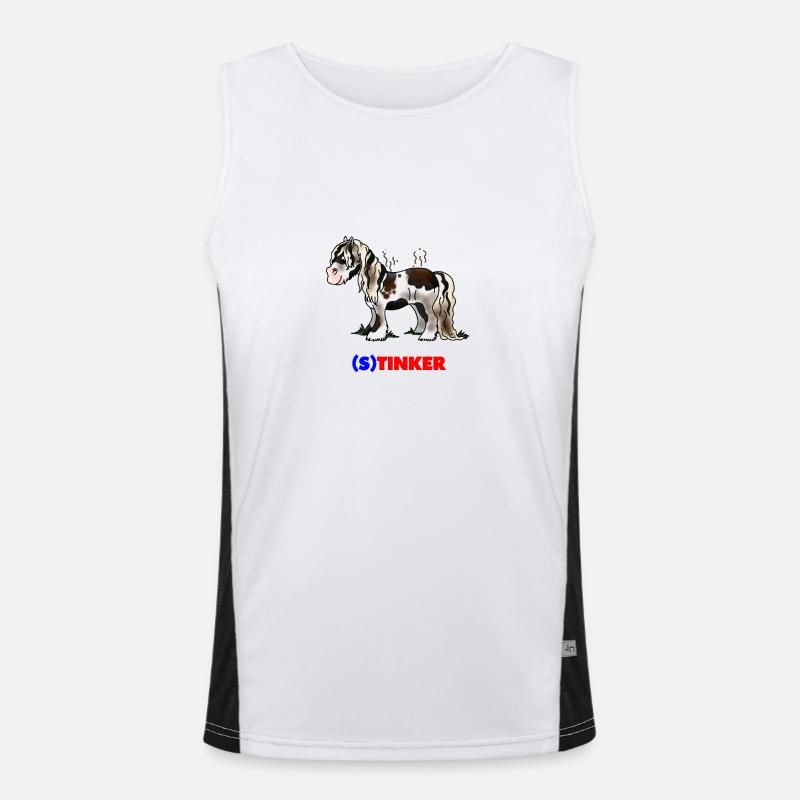 Stinker Funktionelles Kontrast-Tank Top für Männer 