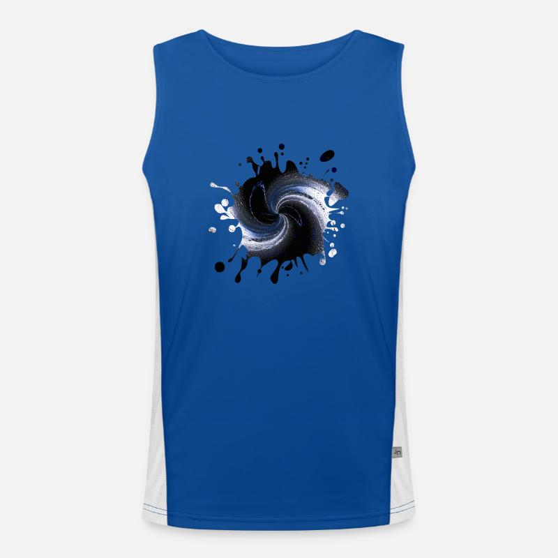 Splash Ink Men's Functional Contrast Tank Top 