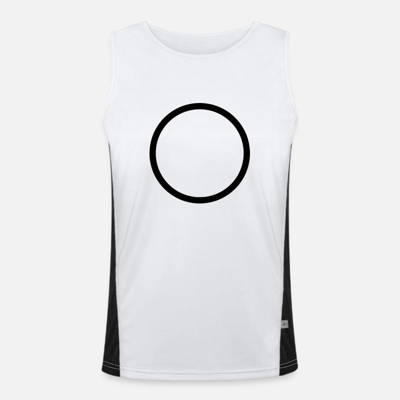 circle Men's Functional Contrast Tank Top 