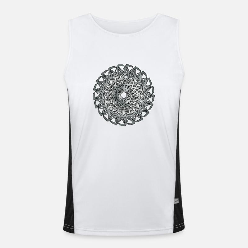 Original Circle Men's Functional Contrast Tank Top 