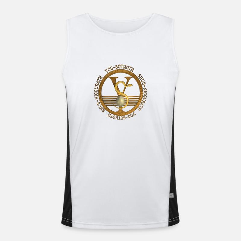 Yog Sothoth Emblem Débardeur respirant contrasté Homme 