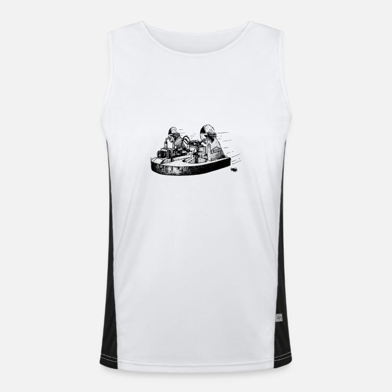 TINY WHOOV - DRAWING Débardeur respirant contrasté Homme 