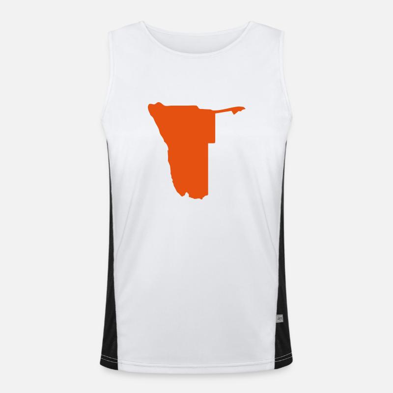 namibia Men's Functional Contrast Tank Top 