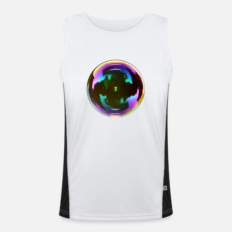 bubble Men's Functional Contrast Tank Top 