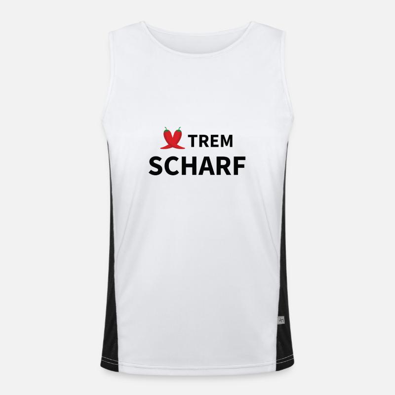 XTREM sharp Men's Functional Contrast Tank Top 