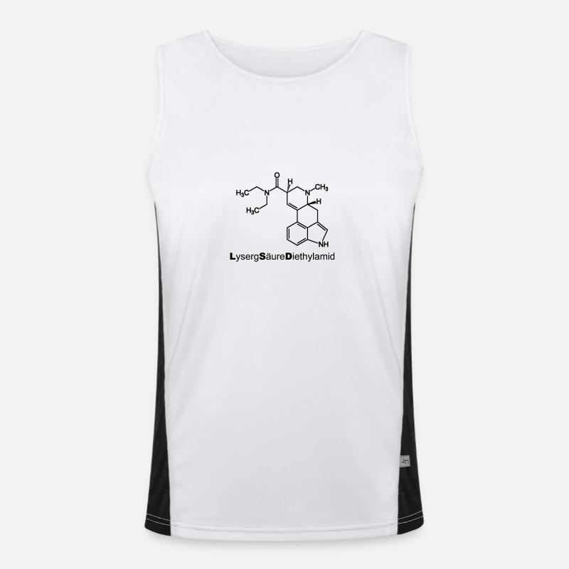 LSD Funktionelles Kontrast-Tank Top für Männer 