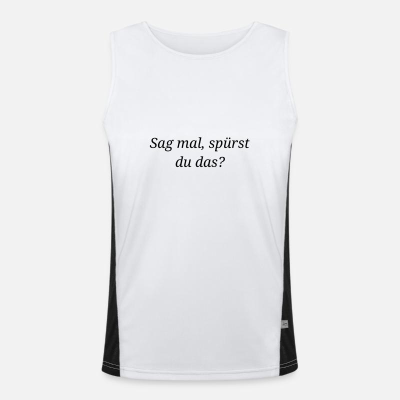 Do you feel that? Gift Fans Men's Functional Contrast Tank Top 