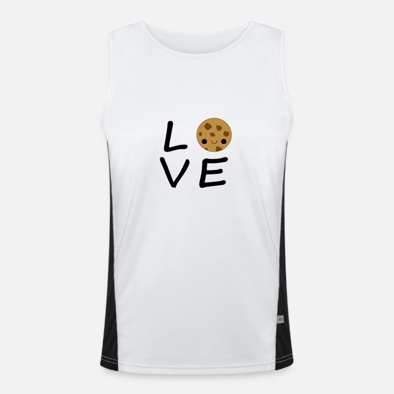 Biscuit love Men's Functional Contrast Tank Top 