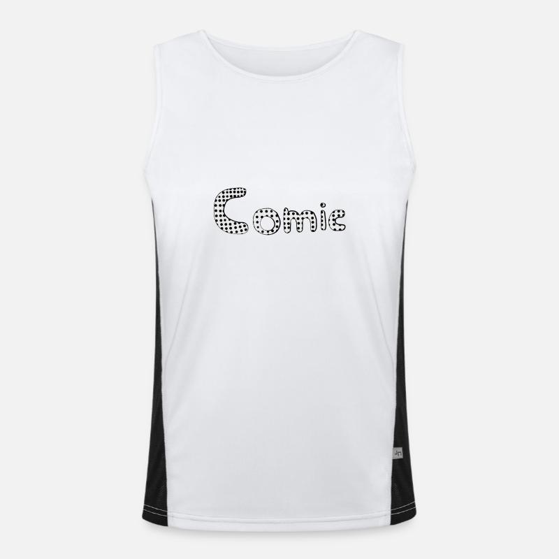 Comic Funktionelles Kontrast-Tank Top für Männer 