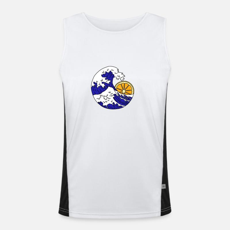 waves Men's Functional Contrast Tank Top 