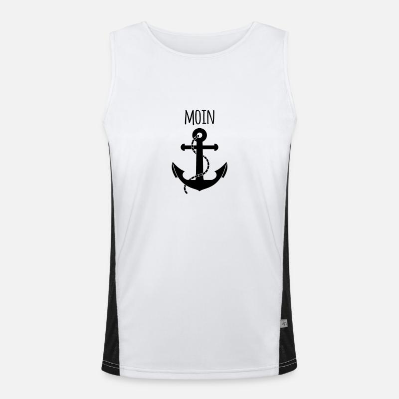 Anker Moin Funktionelles Kontrast-Tank Top für Männer 