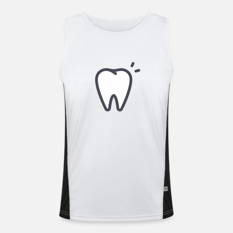 Tooth Tooth Men's Functional Contrast Tank Top 