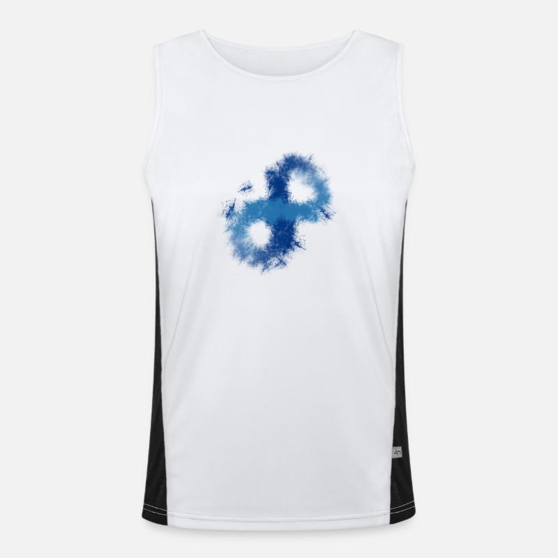 Infinity splash Débardeur respirant contrasté Homme 