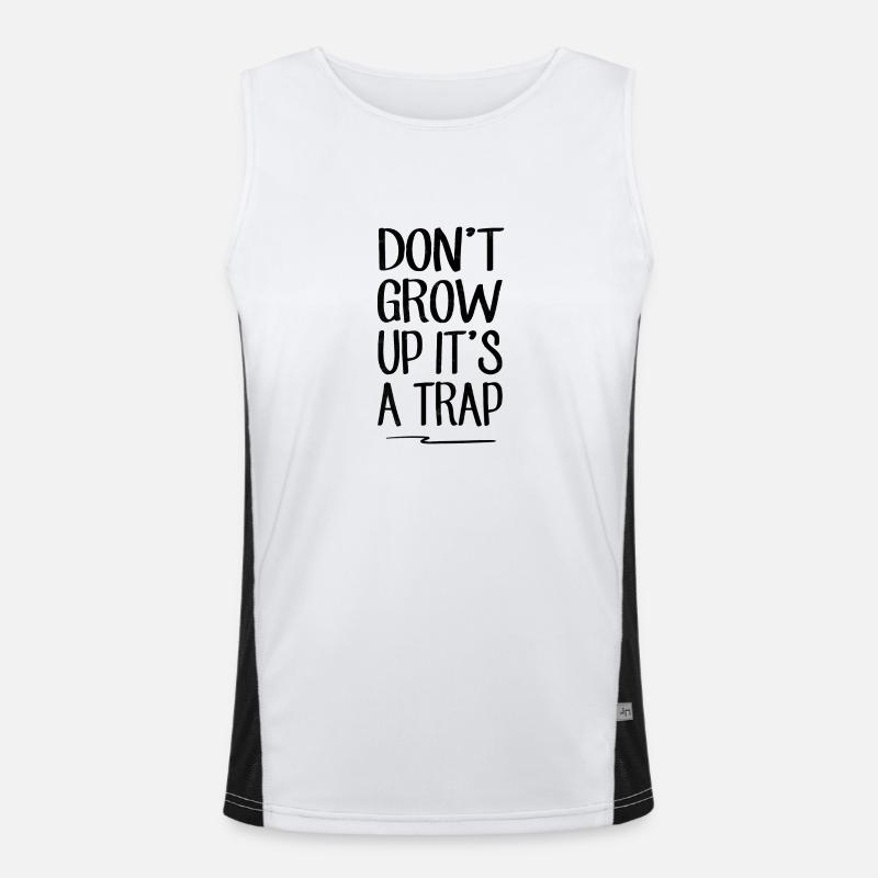 sarcastically Men's Functional Contrast Tank Top 