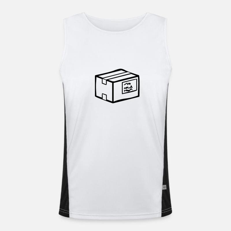 Package (from the post office) Men's Functional Contrast Tank Top 