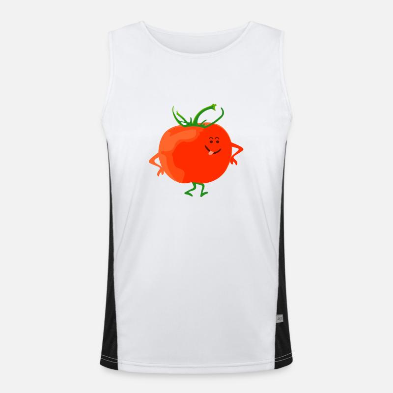 Tomato Men's Functional Contrast Tank Top 