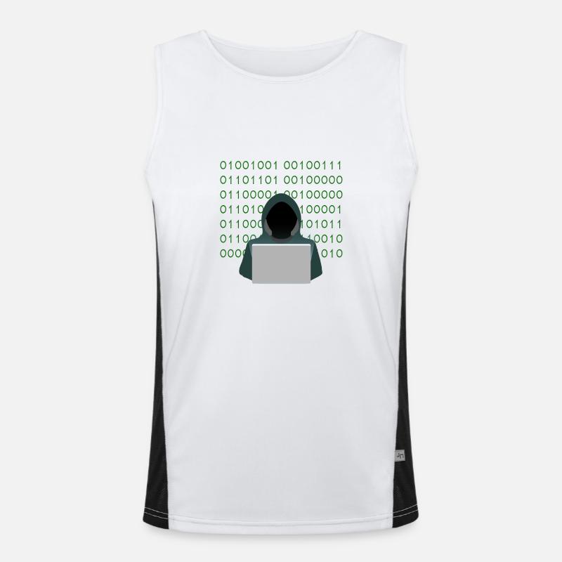 hacker Men's Functional Contrast Tank Top 