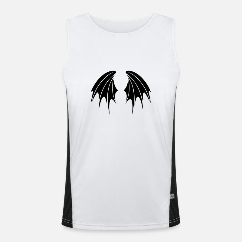 Wings de Funktionelles Kontrast-Tank Top für Männer 