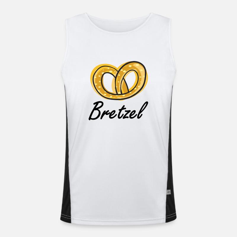 pretzel Men's Functional Contrast Tank Top 