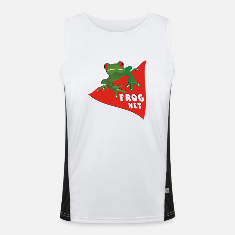 FROG net Men's Functional Contrast Tank Top 