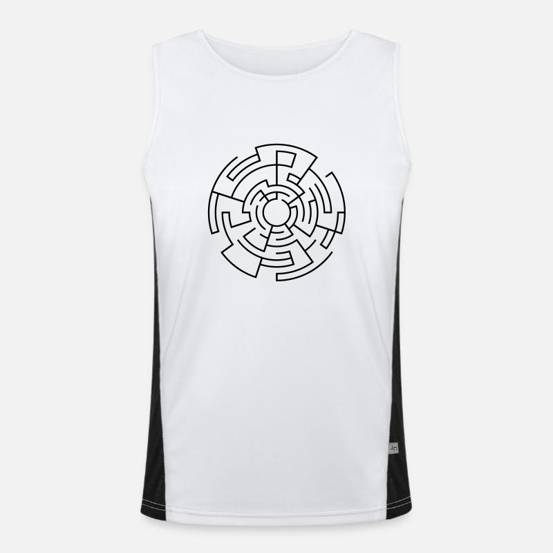 maze Men's Functional Contrast Tank Top 