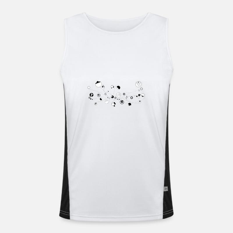 BIG_BANG Men's Functional Contrast Tank Top 