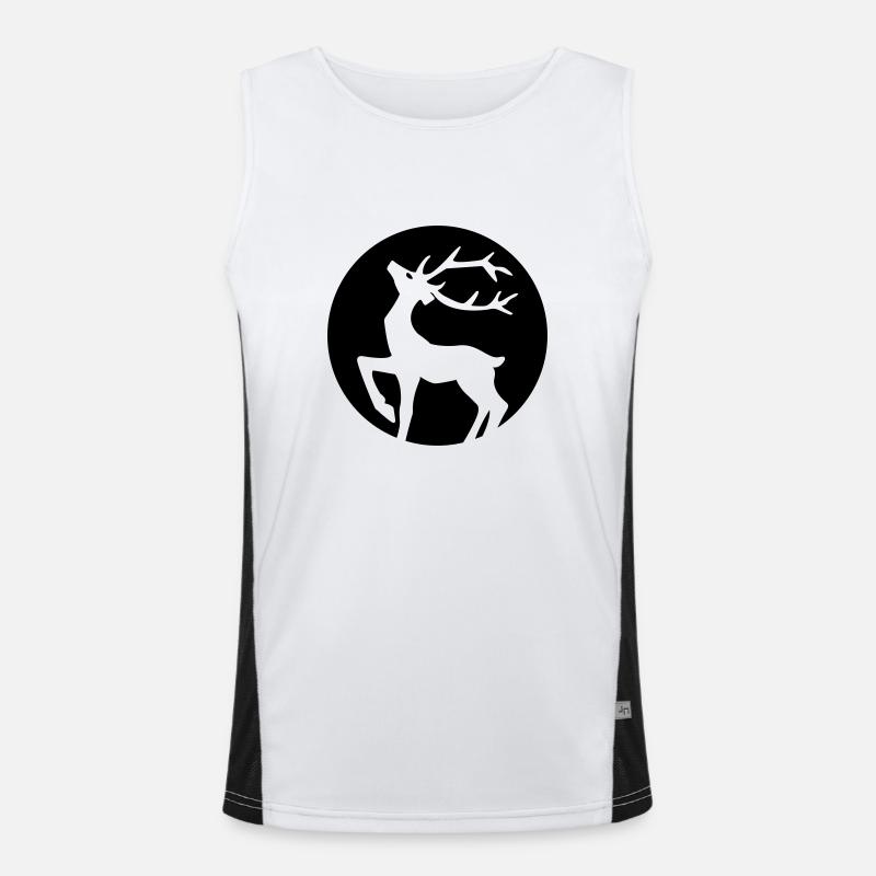 Deer Men's Functional Contrast Tank Top 