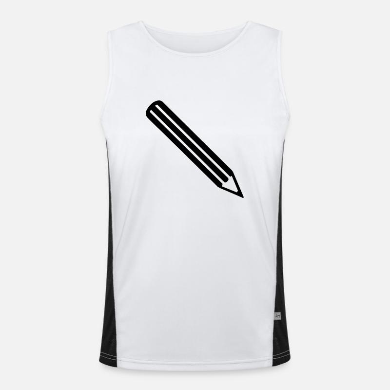 Stift Funktionelles Kontrast-Tank Top für Männer 