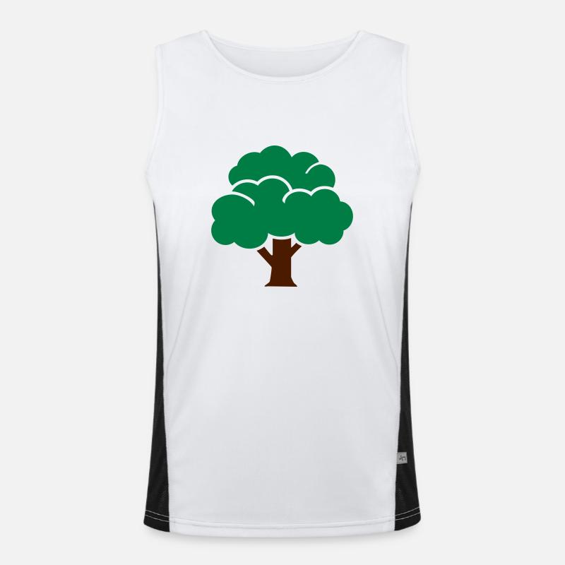 Tree Men's Functional Contrast Tank Top 