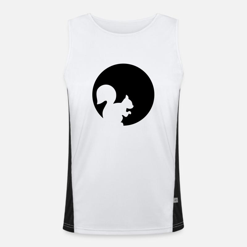 Squirrel Men's Functional Contrast Tank Top 