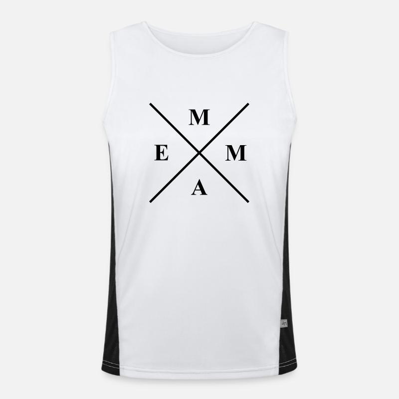 EMMA Funktionelles Kontrast-Tank Top für Männer 