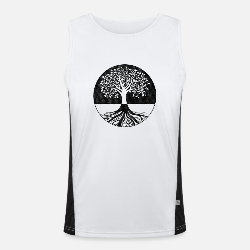 Tree Men's Functional Contrast Tank Top 