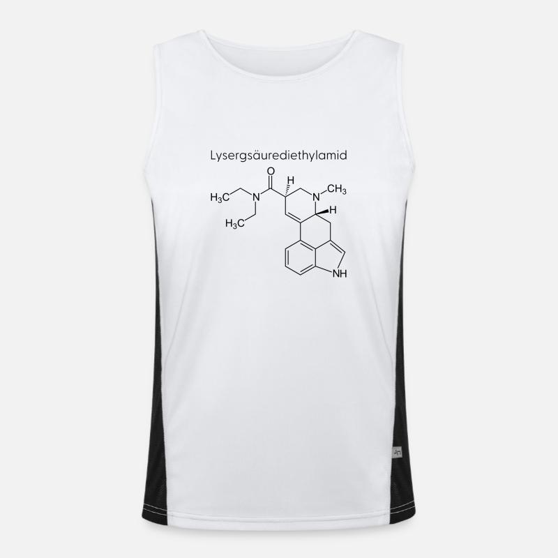 LSD Funktionelles Kontrast-Tank Top für Männer 